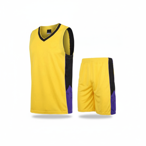 Uniforme de Fútbol Profesional para Equipo, Elegante, Cómodo, Transpirable, 100% Poliéster, Antibacteriano, Sin Mangas, para Interiores y Exteriores - Product Image 2