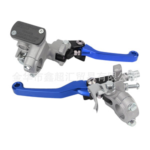 ZUQING ชุดคันคลัตช์เบรคมอเตอร์ไซค์สำหรับฮอนด้า CRF250R CRF450R สีเงิน - Product Image 2