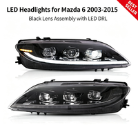 Adapté à la modification du phare avant Mazda M6 de 2003 à 2015, ensemble de phares à LED complets pour M6