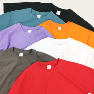เสื้อยืดโอเวอร์ไซส์สไตล์วินเทจยี่ห้อ QUATU ล้างสีแบบแอซิดวอช พร้อมโลโก้สั่งทำ เสื้อยืดเปล่าคุณภาพสูงสำหรับผู้ชายไซส์พลัส - Product Image 1