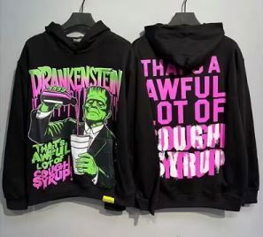 Sweat-shirt à capuche zippé pour homme, 100 % coton épais, streetwear de haute qualité, coupe oversize - Product Image 5