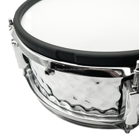 10 / 12 / 14 Inch Musical Instrument Electronic Electric Snare Tom Drums Set Kit Snare with Dual Zone 6 Point Trigger Plate
