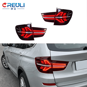 Fanali posteriori a LED CREULI, nuovo stile sequenziale, fumé, plug & play, luce freno posteriore, ricambi auto dinamici per <span class=keywords><strong>BMW</strong></span> X3 <span class=keywords><strong>F25</strong></span> 10-17 - Product Image 2
