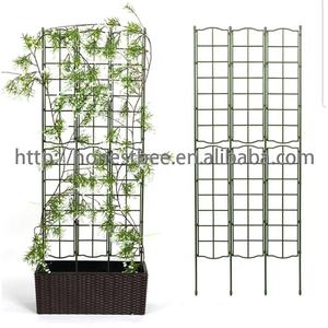 Support <span class=keywords><strong>pour</strong></span> plantes en treillis de jardin, 20 pièces, panneaux pliables <span class=keywords><strong>pour</strong></span> escalade, vignes et fleurs, filets métalliques, lierre, Rose, raisin C - Product Image 6