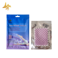 Patch de nuit apaisant à la lavande pour les pieds, à base de plantes naturelles, soulage la tension, soin des pieds, OEM