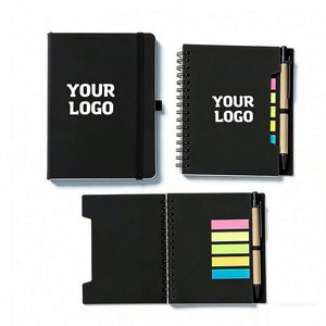 Wholesale Note Book Gift Pu <b>Leather</b> Business School A6 Journal Notebook Lined With Logo Custom Promotional Gifts - Product Image 1