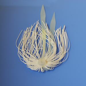 Jupes de pêche en silicone à bas <span class=keywords><strong>prix</strong></span>, jupe parapluie, leurre de pêche en caoutchouc avec cravate - Product Image 4