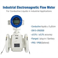 Medidor de Flujo Electromagnético de Alta Precisión DN15-DN3000 para Agua, Agua de Mar, Productos Químicos, Aceite y Líquidos Conductivos, Personalizable OEM