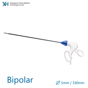 Pinces d'électrocoagulation bipolaires jetables 33 cm avec pointe métallique pour une coagulation chirurgicale fiable - Product Image 2
