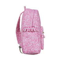Sac à dos scolaire tendance 2026 BA0308 RTS avec nœuds et volants camouflage rose pour filles - Expédition directe depuis les États-Unis