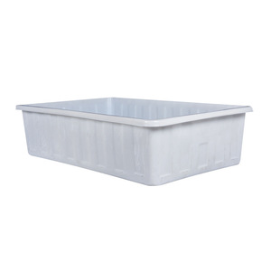 Contenedor de Almacenamiento Rectangular de Plástico Blanco Grueso de Grado Alimenticio para Tendón de Res, de 50L a 2200L, Caja de Almacenamiento Resistente - Product Image 2