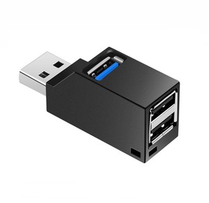 Shenzhen caliente <span class=keywords><strong>USB</strong></span> 3,0 HUB adaptador extensor Mini Splitter Box 3 puertos para PC portátil <span class=keywords><strong>Macbook</strong></span> teléfono móvil lector de disco U de alta velocidad - Product Image 2