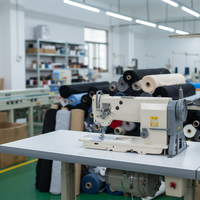 Machine à coudre à double aiguille à matériau extra épais