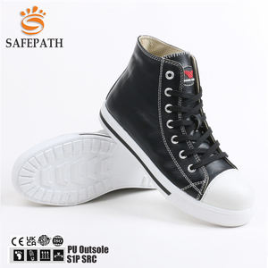 सुरक्षित कस्टम पुरुषों के उच्च शीर्ष स्नीकर्स फ्लैट 6 सेमी की ऊंचाई वाले फ्लैट इनसोल के साथ आकस्मिक सांस लेने योग्य - Product Image 2