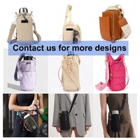 Outdoor Sleeve Geoptimaliseerde Nylon Neopreen Crossbody Flesdrager Houder Wandel Reis Koeltas Schoudertas Waterfles Tas