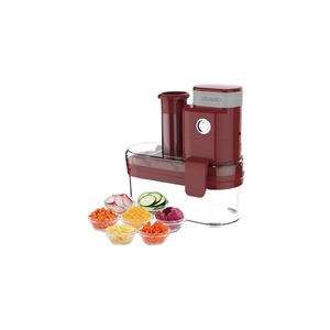 <span class=keywords><strong>Mandoline</strong></span> électrique multifonctionnelle en acier inoxydable pour la cuisine, avec lames pour couper les fruits et les légumes en dés, réglable - Product Image 1