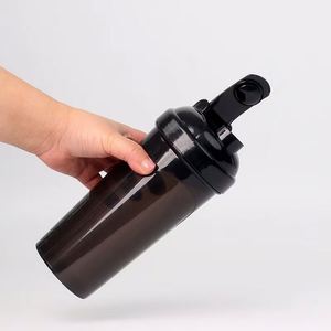 Diseña Tu Propio Logotipo, Botellas Deportivas de Plástico para Gimnasio, Libres de BPA, de 400 ml, 500 ml, 600 ml, para Batidos de Proteínas, Etiqueta Privada OEM - Product Image 4