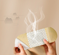 Patch Adhésif Anti-Douleur par Moxibustion, Acupuncture à l'Armoise, Bande de Traitement pour le Mal de Dos, le Nerf Sciatique, Compresses Chaudes et Froides pour le Genou JINRONG