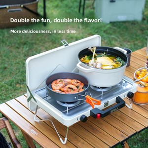 Estufa de Casete Portátil para Exteriores, Quemador de Gas Butano para Camping, Mini Estufa de Cocina para Picnic, Utensilios de Cocina para Exteriores - Product Image 2