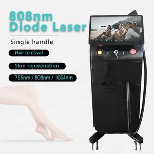 Máquina Profesional de Depilación Láser de Diodo de Triple Longitud de Onda 4K 808/755/1064nm, Sistema Android, Uso Comercial, Semiconductor - Product Image 1