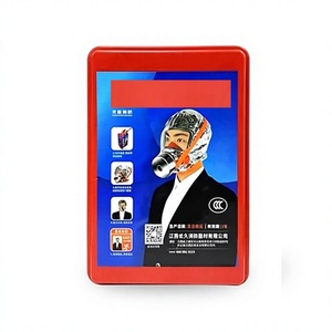 Maschera di <span class=keywords><strong>Emergenza</strong></span> Anti-Fumo e Anti-Gas Tossico Certificata 3C per Casa, Hotel e Situazioni di <span class=keywords><strong>Emergenza</strong></span> - Product Image 4