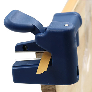 Cortador de extremo de borde Manual tira de encuadernación de PVC banda de borde recortadora de doble borde herramientas de carpintería cabeza de <span class=keywords><strong>madera</strong></span> y recorte de cola - Product Image 4