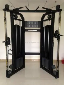 Polia ajustável dupla do equipamento da aptidão do Crossover do cabo do Gym comercial