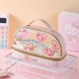 <span class=keywords><strong>Astuccio</strong></span> per Cancelleria Kawaii a Forma di Animale per Bambini, Carino Portamatite in PVC per Ragazze - Product Image 3