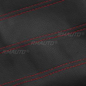 9 pièces, housses de sièges complètes pour voiture 5 places, en cuir PU, imperméables, housses de sièges avant + arrière, protection universelle - Product Image 4