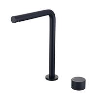 Robinet de lavabo moderne avec cartouche céramique, options de hauteur, monotrou, monocommande, design personnalisé, économique pour salon