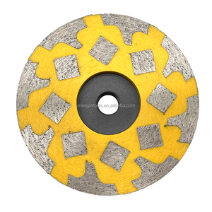 סין מכירה ישירה במפעל 4 אינץ 'מתכת בונדד עם גלגל גביע יהלום גרניט גרניט - Product Image 2