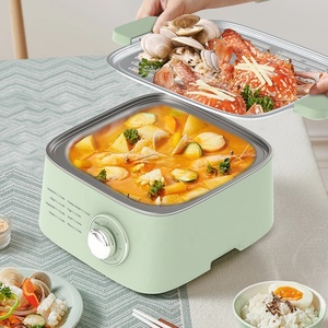 Cuisinière à <span class=keywords><strong>vapeur</strong></span> électrique multifonctionnelle 1000W, nouvelle, à <span class=keywords><strong>vapeur</strong></span> rapide, avec couvercle visible - Product Image 3