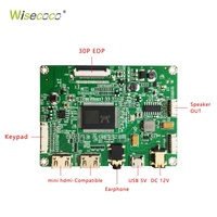 Papan Pengontrol EDP 13.3 Inci 1920*1080 30 Pin TFT Full HD IPS Modul Layar LCD Panel Tampilan untuk Industri