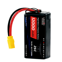 Аккумулятор LiPo 4S 25C для FPV-дронов, 14.8В 12Ач 16Ач 22Ач 25Ач, для дронов вертикального взлета и аэросъемки