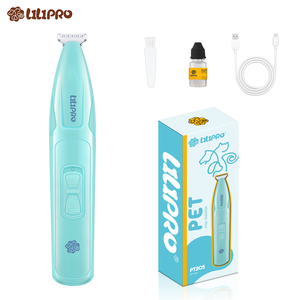 LILIPRO PT205 Tondeuse électrique à pattes de <span class=keywords><strong>chien</strong></span> 2 vitesses silencieuse pour animaux de compagnie Rasoir pour oreilles de pieds Fournitures sans fil pour chat Kit d'outils de toilettage - Product Image 1