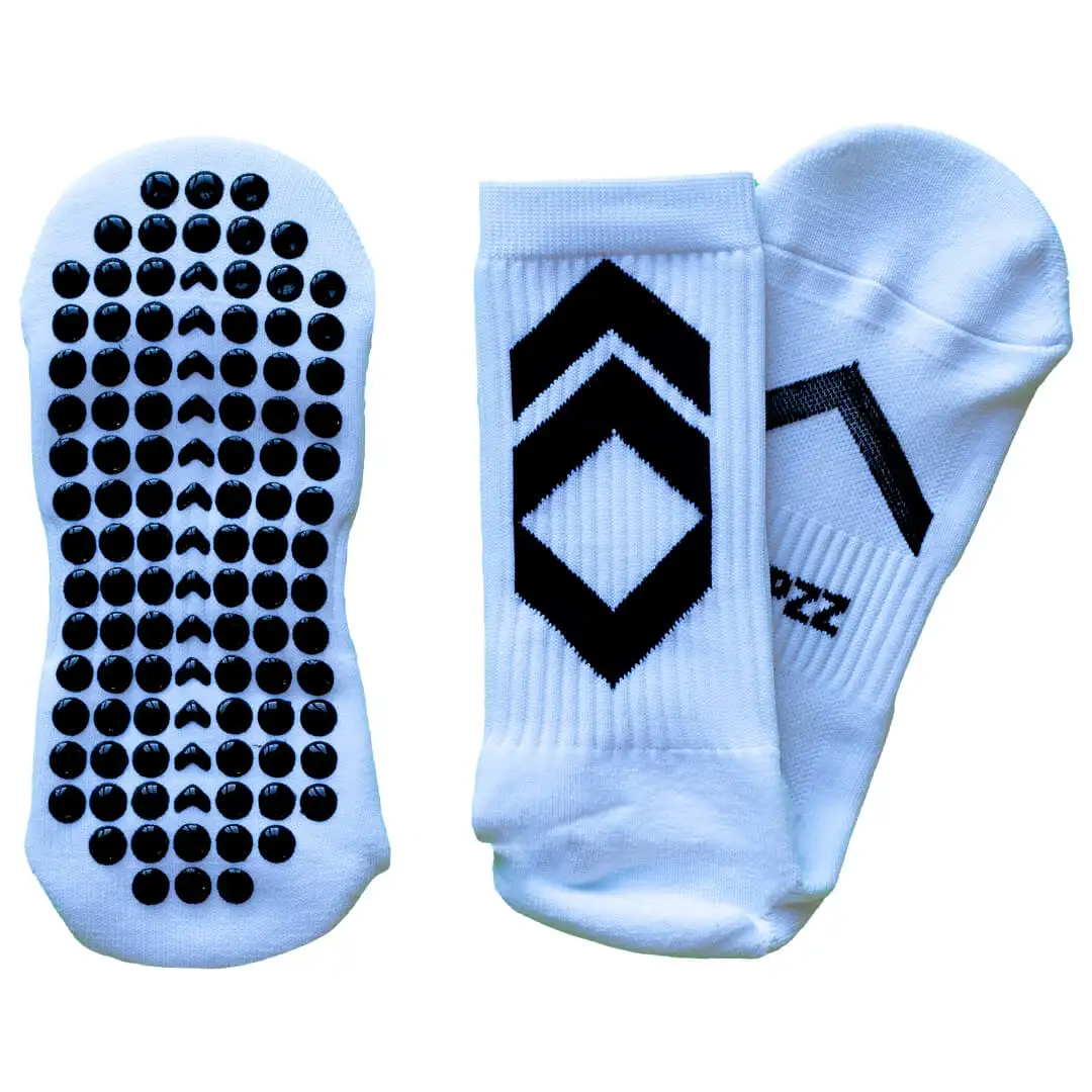 STEPZZ — chaussettes de sport pour hommes, personnalisées, antidérapantes, de football, populaires, en stock, 2021