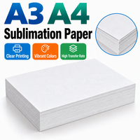 Papier de transfert par sublimation A4 A3, papier d'impression par transfert thermique pour t-shirt, tasse, assiette, tissu, textile, impression numérique