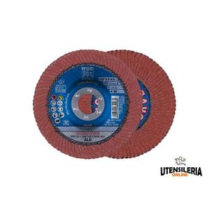 Disco de aleta Pferd Curve Polifan para aluminio D125 grano 40 (10 piezas) - Product Image 3