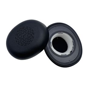 แผ่นรองหูฟังสำหรับ Jabra Evolve2 65 Flex UC/MS ทำจากหนังโปรตีน ทนทาน ระบายอากาศได้ดี ครอบหูฟังแบบครอบทั้งใบหู - Product Image 4