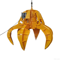 Cucharón de agarre inalámbrico con control remoto para grúas portuarias - Cucharón tipo concha para piedra/ Carbón