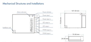 Dc12v 24V 30A màu duy nhất <span class=keywords><strong>LED</strong></span> khuếch đại dữ liệu tín hiệu Repeater 1CH 1 kênh <span class=keywords><strong>Dimmer</strong></span> khuếch đại công suất Trắng <span class=keywords><strong>Led</strong></span> điều khiển từ xa - Product Image 3