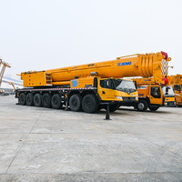   Grue mobile robuste QAY300 de 300 tonnes pour les grands projets civils, les grandes usines et les travaux d'installation d'équipements