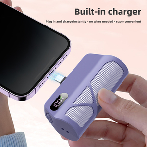 5000mAh Output 20W dual-plug capsule portable power bank battery easy carry for outdoor - Product Image 6