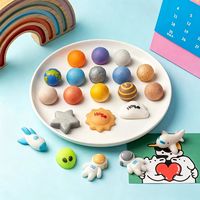 Mini jouets animaux squishy en PVC souple, emballés individuellement, boîte surprise, collection, à remontée lente, anti-stress, fidget, anxiété