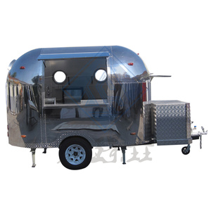 Xinjingyao 350cm tùy chỉnh Trailer cho EU/chúng tôi thị trường thực hiện để đặt hàng bền quy định tuân thủ thép không gỉ thực phẩm xe tải - Product Image 3