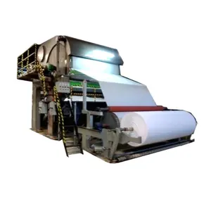เครื่องผลิตเยื่อและกระดาษเสีย,<span class=keywords><strong>กระดาษ</strong></span>ชำระแบบม้วนจัมโบ้เครื่องทำผ้าเช็ดปากสุขภัณฑ์ - Product Image 1