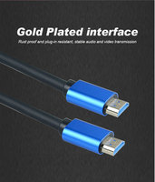 Câble HDMI SYONG - HDMI mâle vers mâle V2.0 avec cordon Ultra HD 4K 60Hz 1080P pour PS5, PS4, Xbox One, ordinateur portable, moniteur, Fire TV