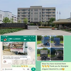 รถบรรทุกอาหารยอดนิยมที่มีประสิทธิภาพและสะดวกสบายพร้อมครัวแสนอร่อยและแฮมเบอร์เกอร์ - Product Image 5