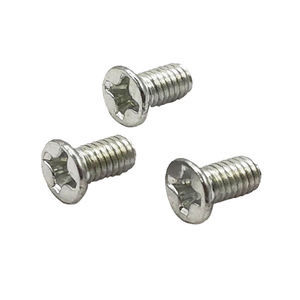 Tornillo de máquina Phillips de cabeza avellanada niquelado M3x5 KM - Product Image 2