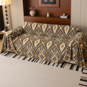 Pet <b>Sofa</b> Cover Geometric Pattern 145-185CM Anti-Cat Scratch Full Coverage <b>Sofa</b> <b>Protector</b> - Product Image 4
